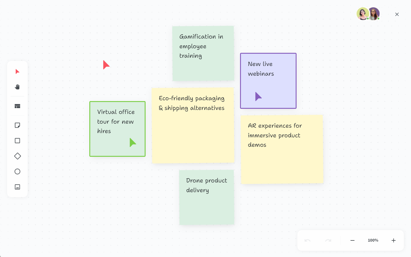 nuclino-canvas-sticky-notes